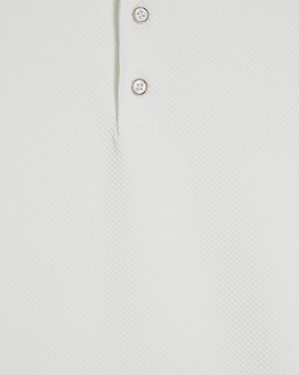 White Slim Fit Tipped Textured Polo Shirt