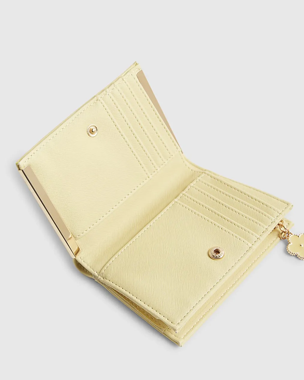 Yellow Beaded Flower Purse