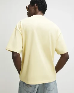 Yellow Oversized Cotton Cote Bleue T-Shirt
